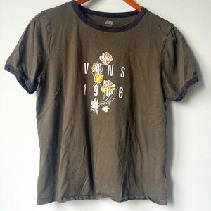 Vans youth t-shirt 1966 in kaki